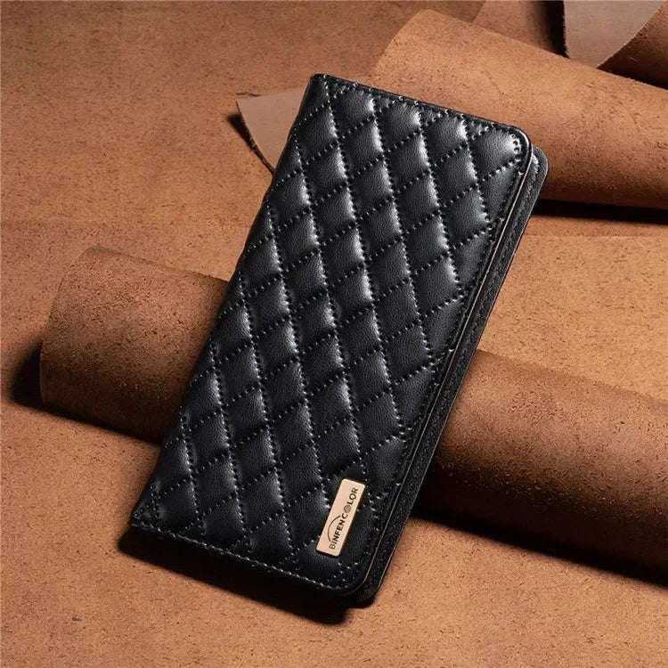 Magnetic Flip Leather Wallet Case For Samsung