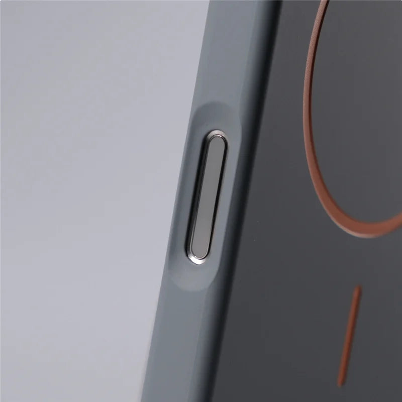Frosted Ultrathin Magnetic Wireless Charge Magsafe Hard Case For iPhone