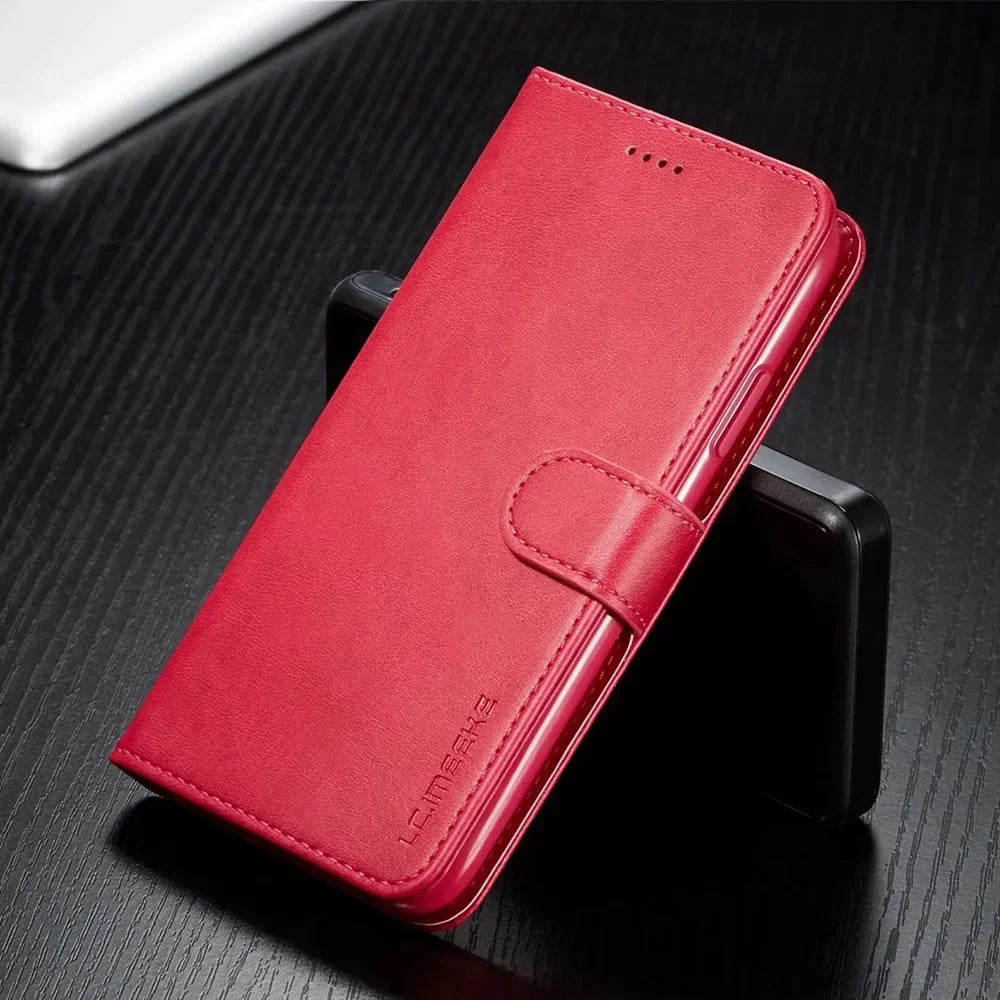 Luxury Flip Cover Card Slot Leather Wallet Case for iPhone