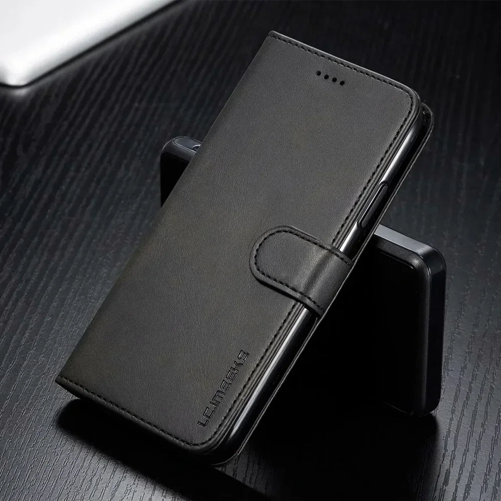 Luxury Flip Cover Card Slot Leather Wallet Case for iPhone