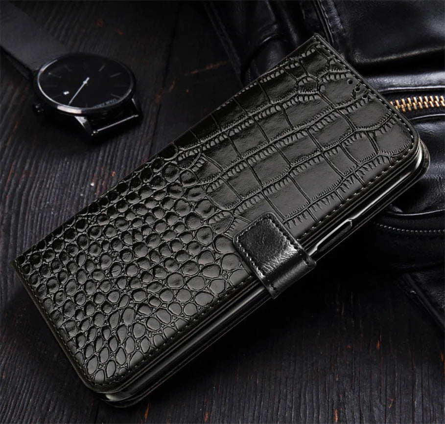 Leather Wallet  Flip Card Slot  Case For iPhone
