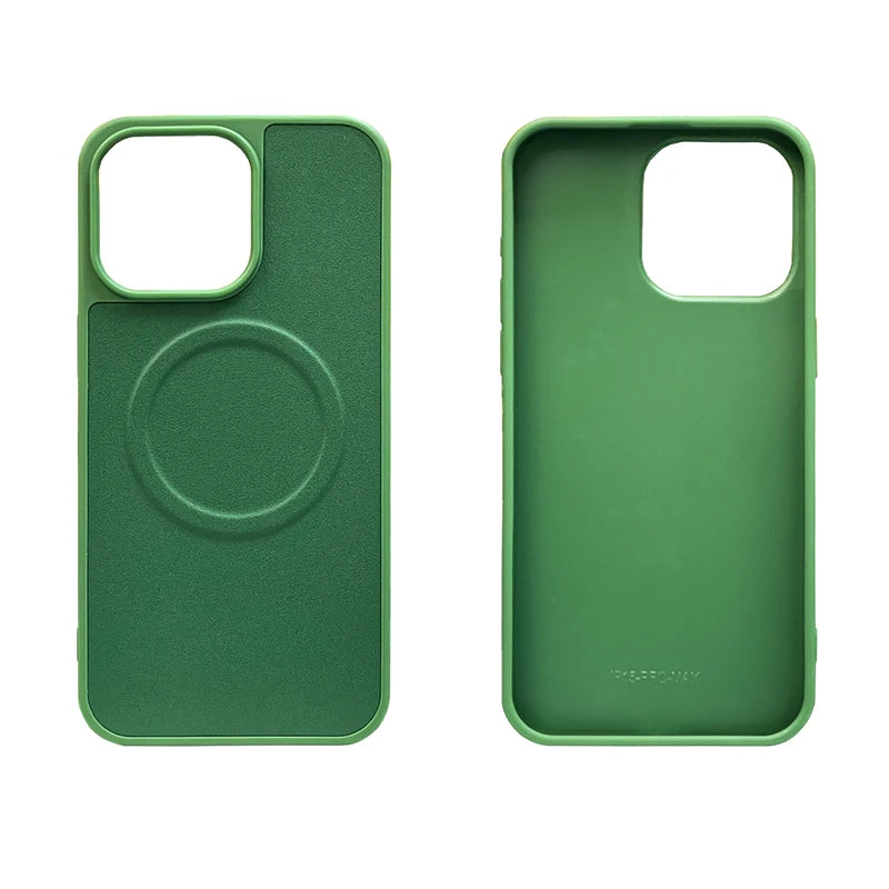 Liquid Silicone  Magsafe Wireless Charge case For iPhone