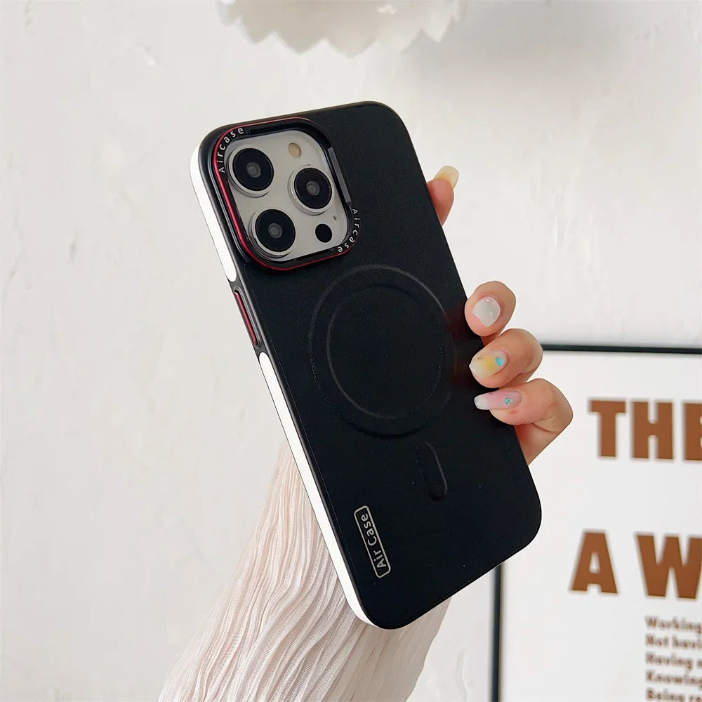 Magsafe Magnetic Lens Collision Shockproof Case For iPhone