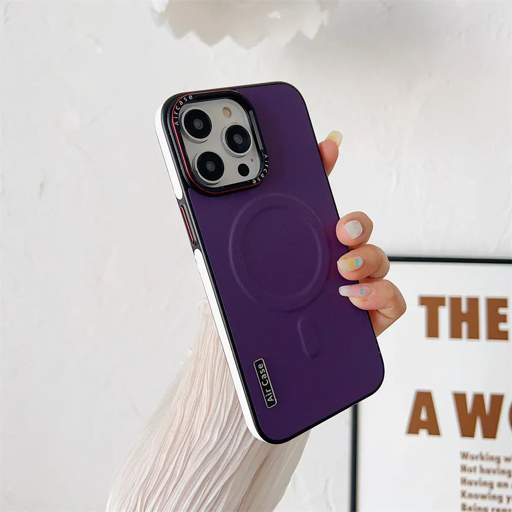 Magsafe Magnetic Lens Collision Shockproof Case For iPhone