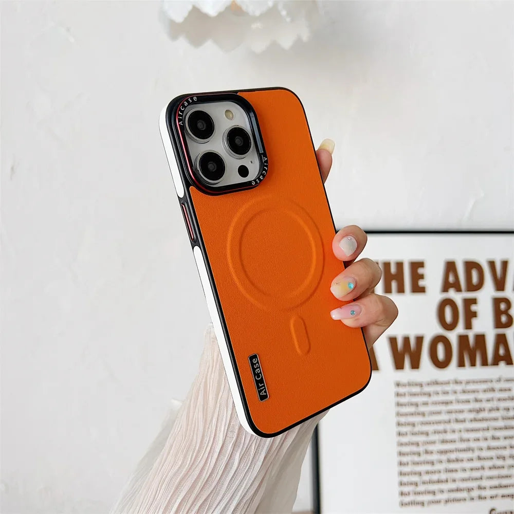 Magsafe Magnetic Lens Collision Shockproof Case For iPhone
