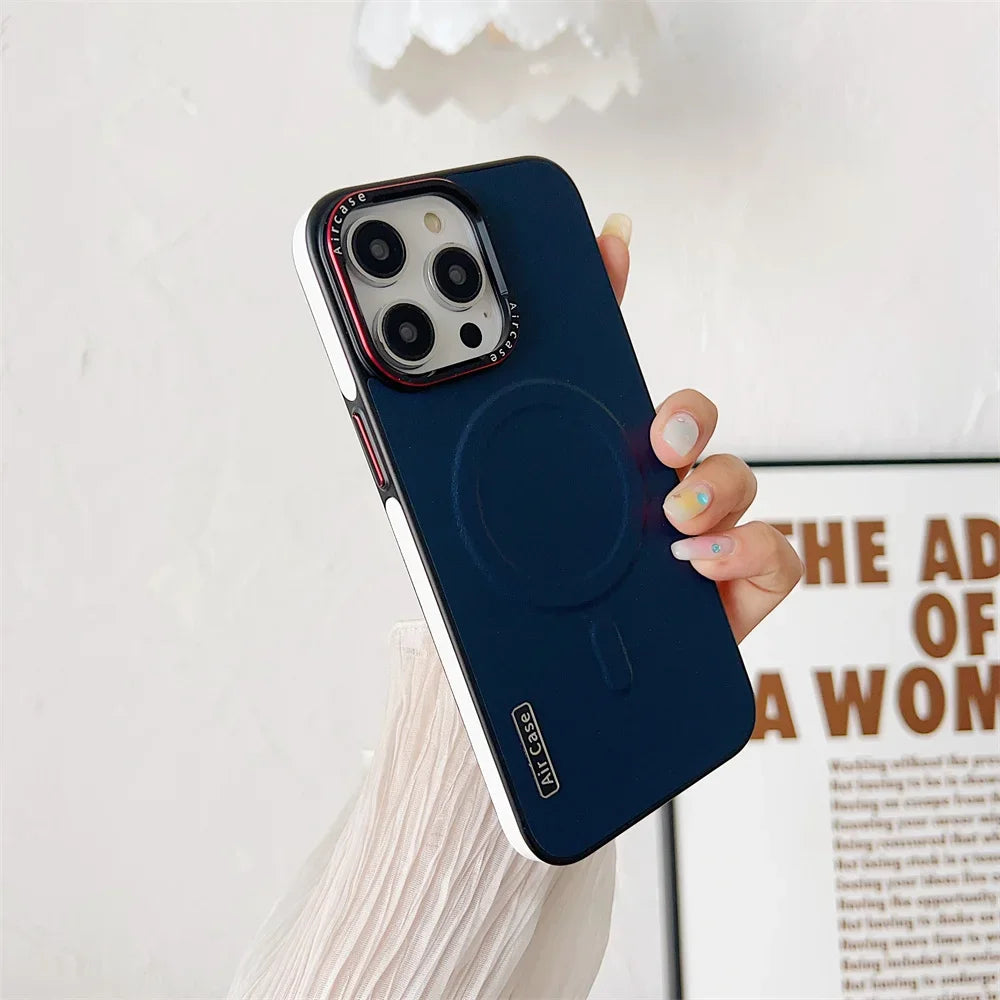 Magsafe Magnetic Lens Collision Shockproof Case For iPhone