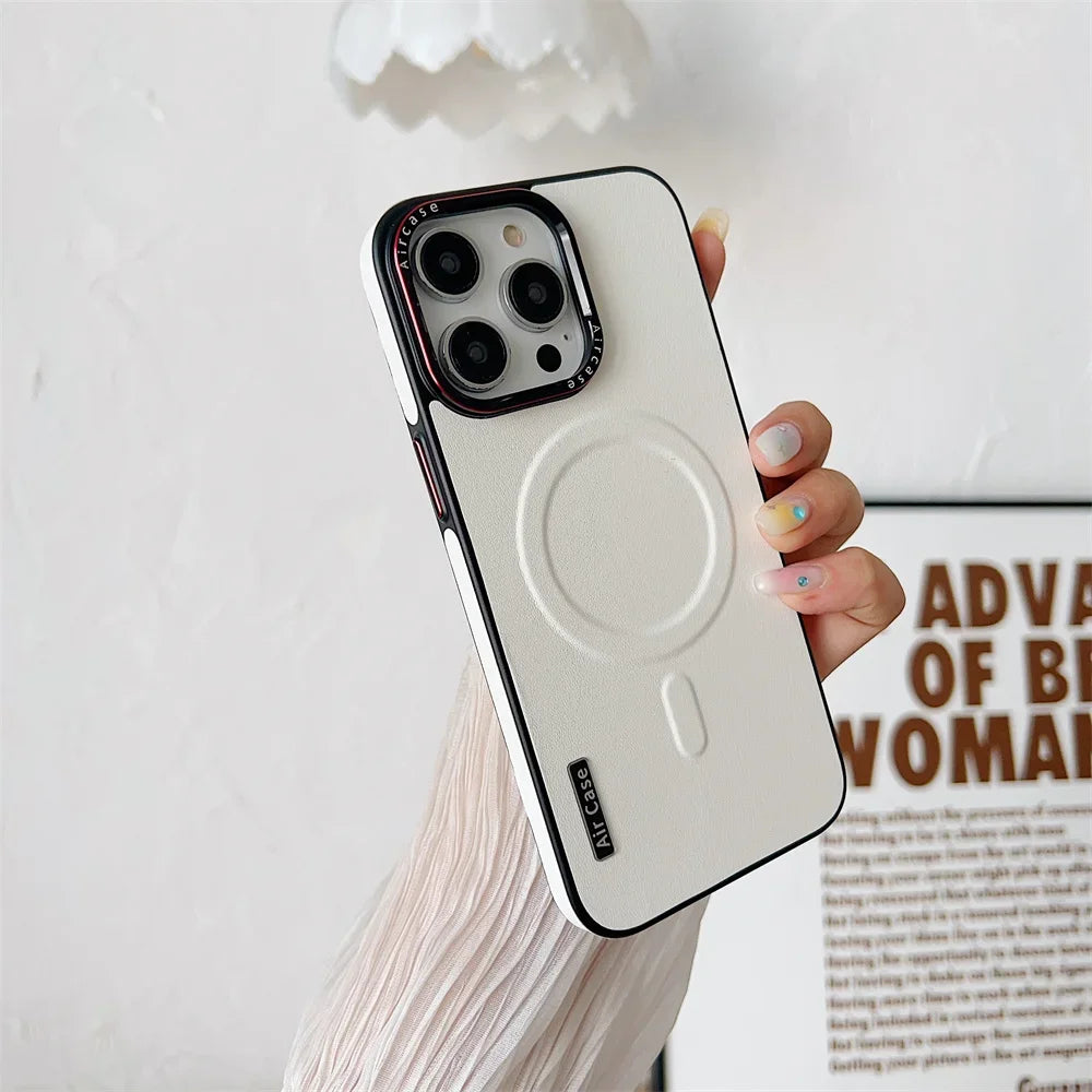 Magsafe Magnetic Lens Collision Shockproof Case For iPhone