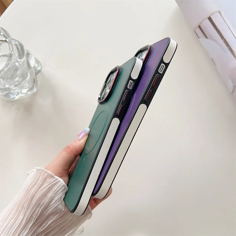 Magsafe Magnetic Lens Collision Shockproof Case For iPhone