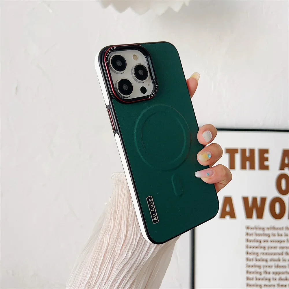 Magsafe Magnetic Lens Collision Shockproof Case For iPhone