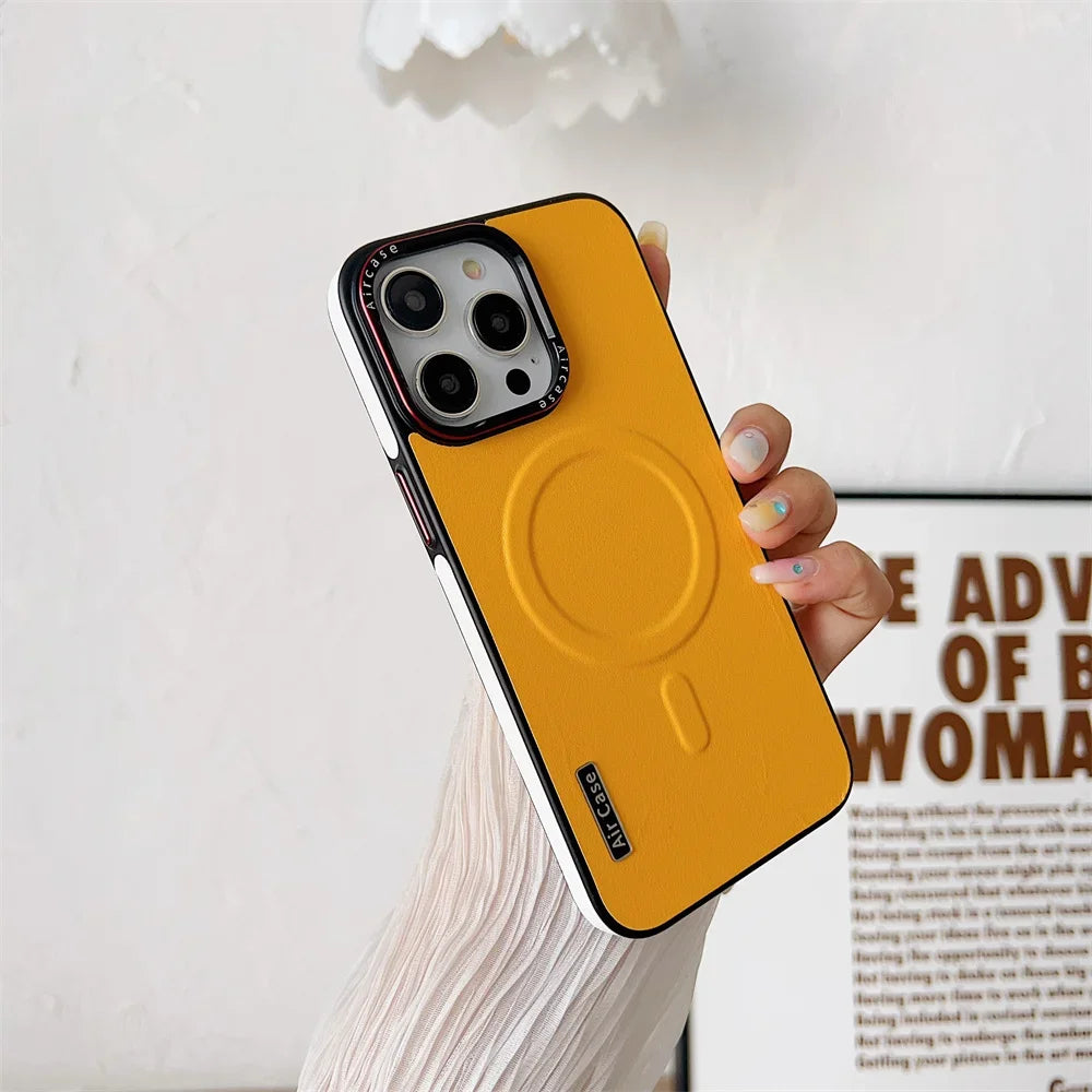 Magsafe Magnetic Lens Collision Shockproof Case For iPhone