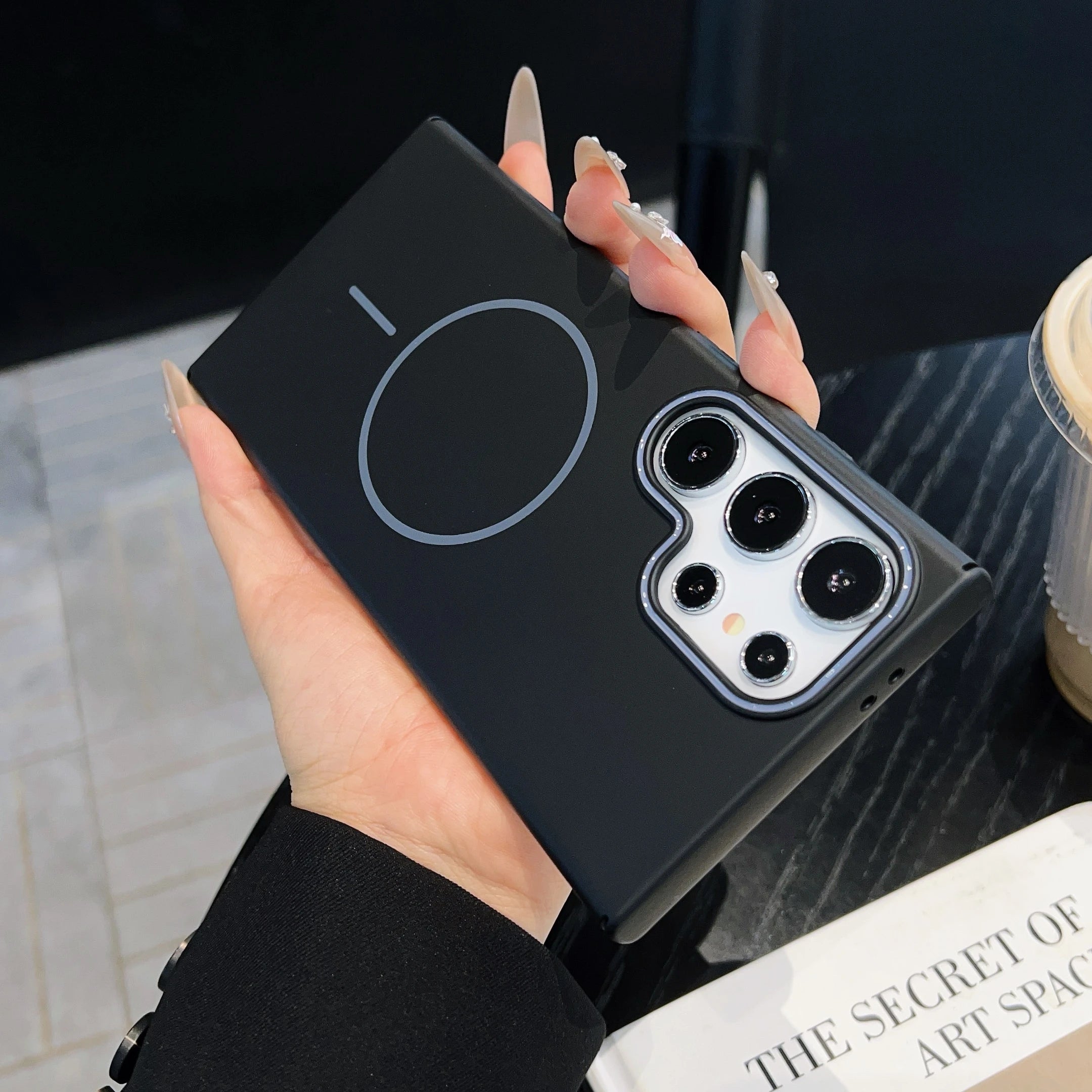 Magsafe Magnetic Slim Matte Hard Case For Samsung