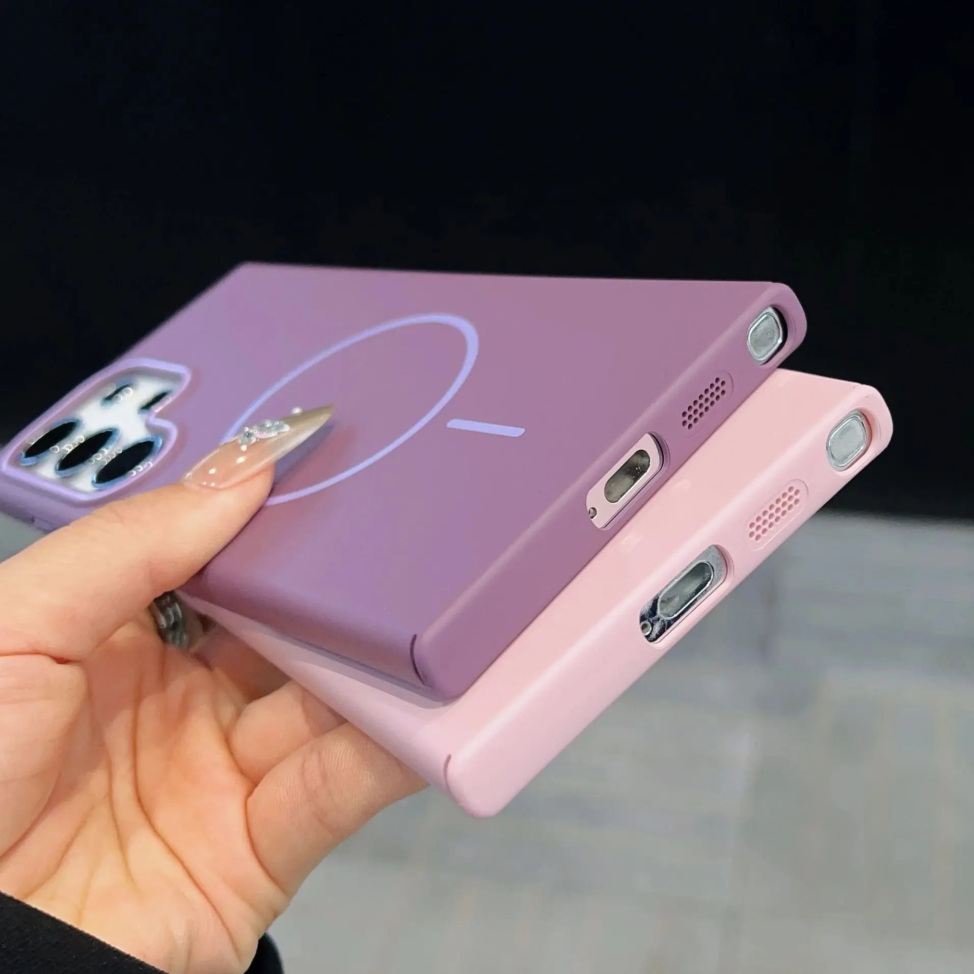 Magsafe Magnetic Slim Matte Hard Case For Samsung