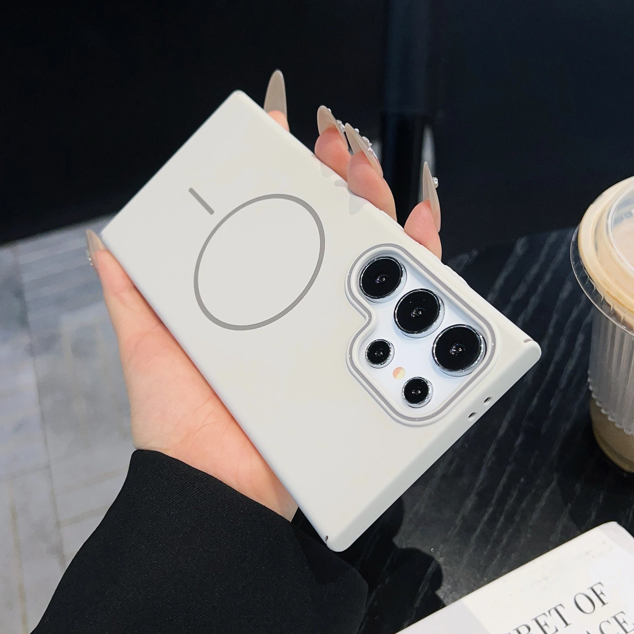 Magsafe Magnetic Slim Matte Hard Case For Samsung