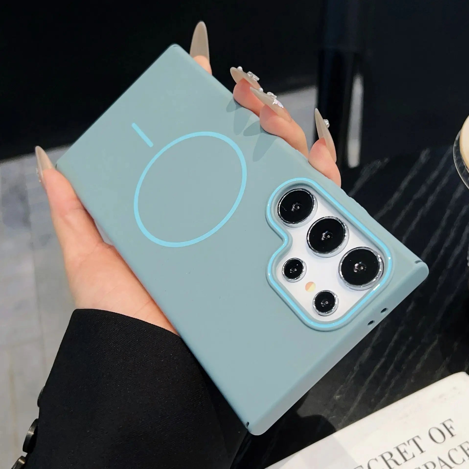 Magsafe Magnetic Slim Matte Hard Case For Samsung