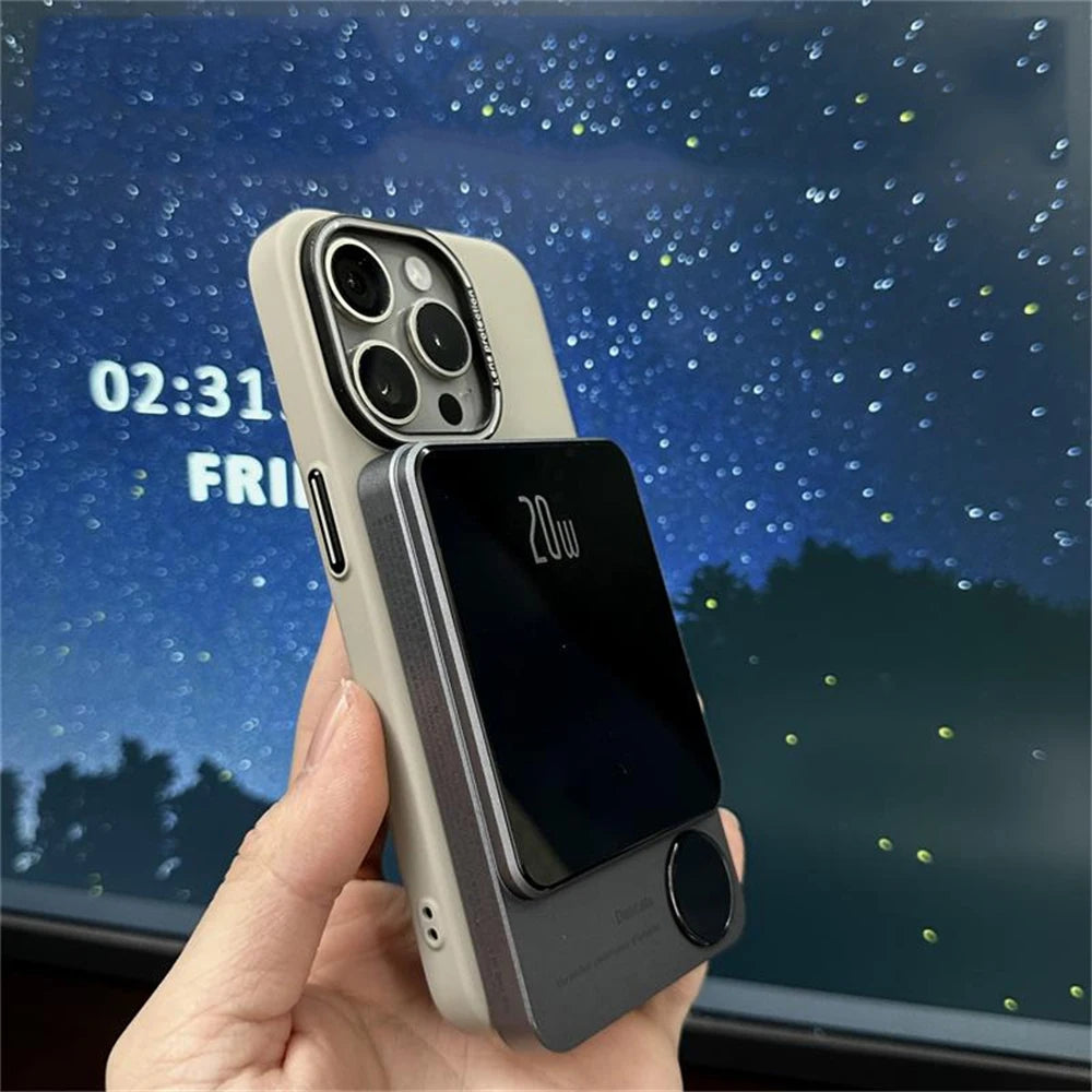 Luxury Matte Magsafe Magnetic Wireless Charge Case For iPhone