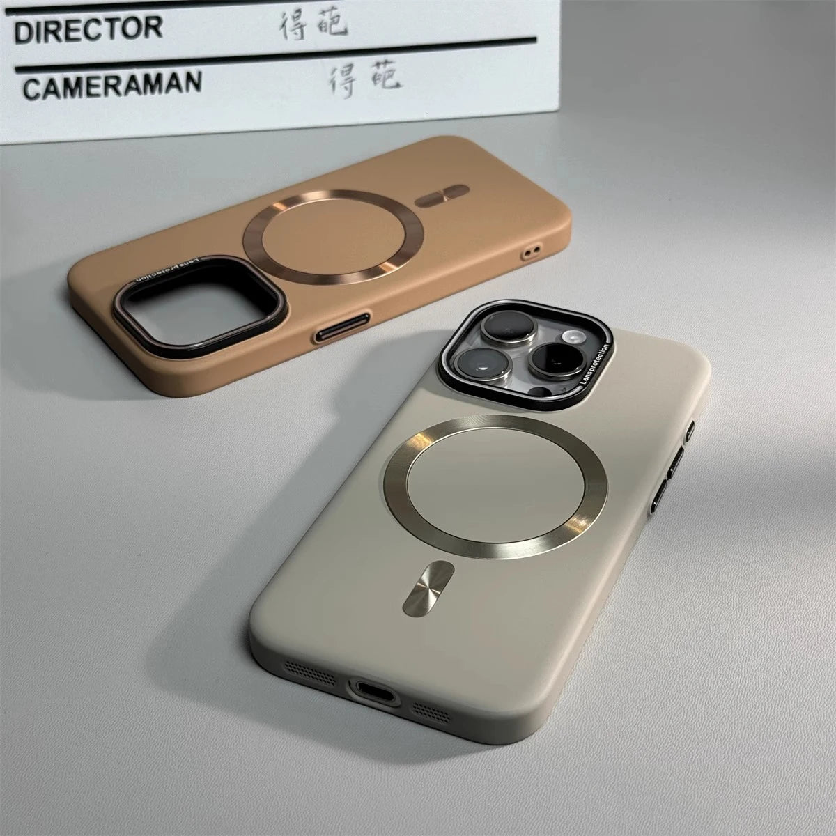 Luxury Matte Magsafe Magnetic Wireless Charge Case For iPhone