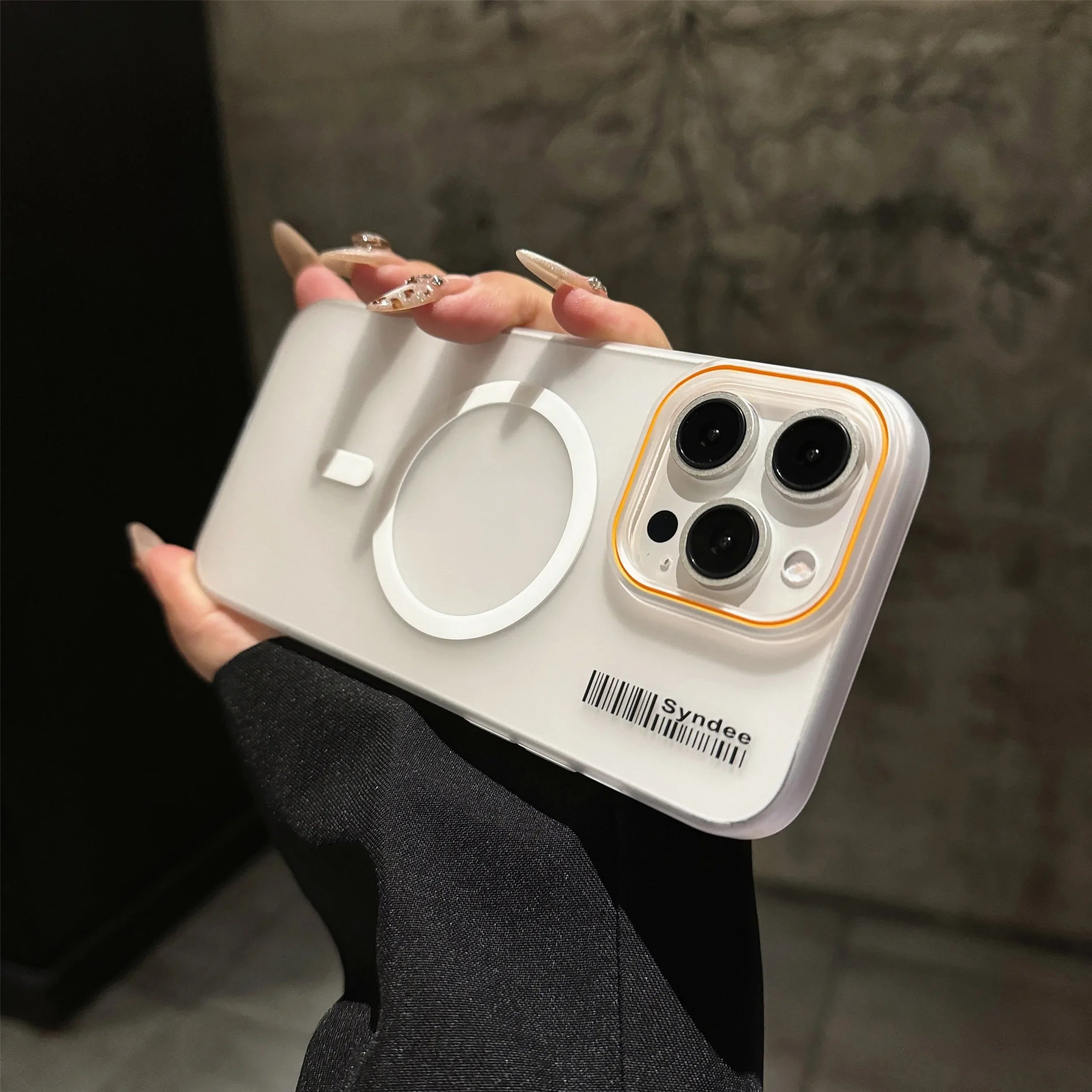 Luxury Ultra Thin Magsafe Wireless Charge Magnetic Case For iphone