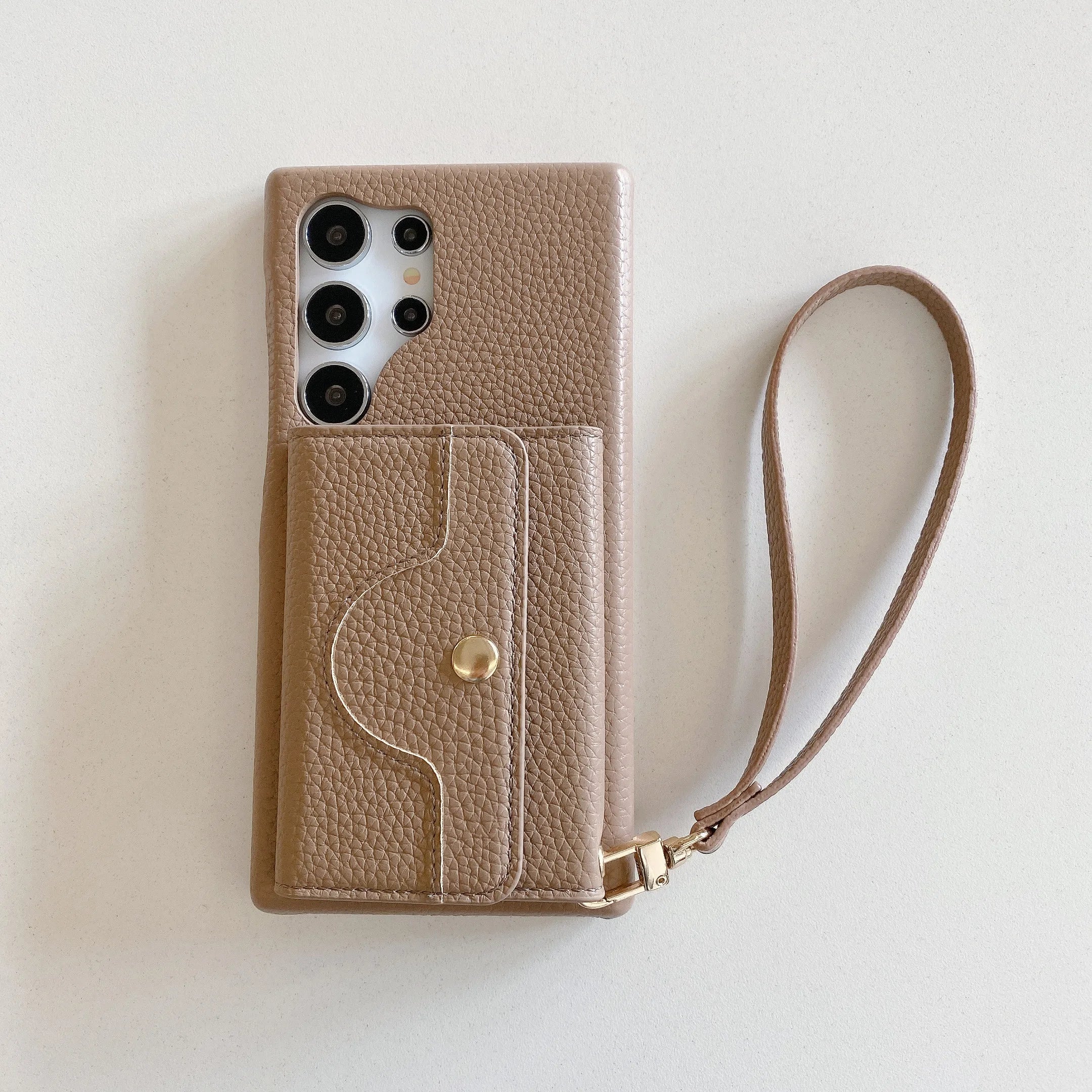 Luxury Wallet Cards Bag Leather case for Samsung