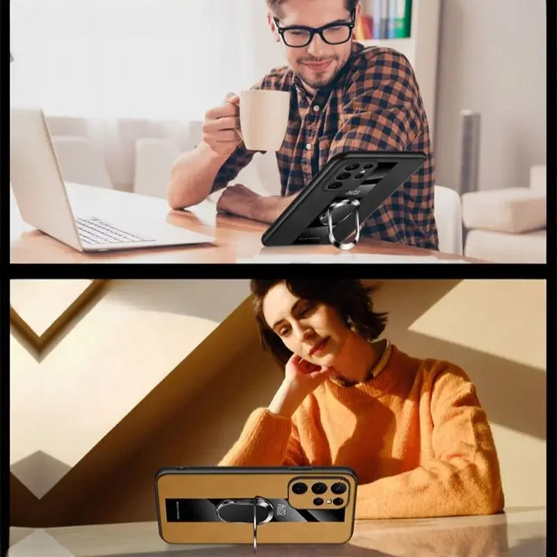 Magnetic Silicone Shell Bumper Case For Samsung