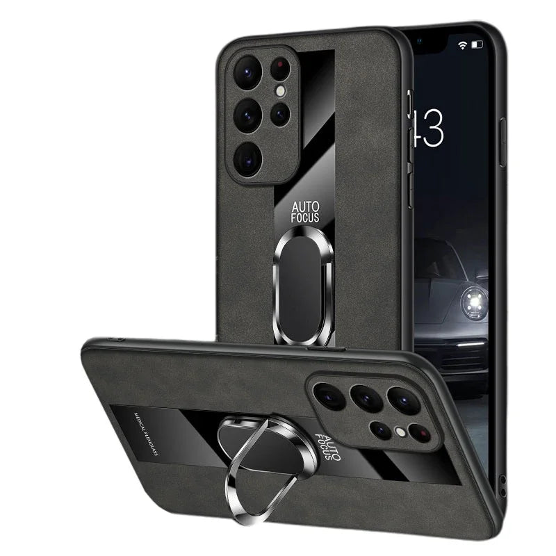 Magnetic Silicone Shell Bumper Case For Samsung