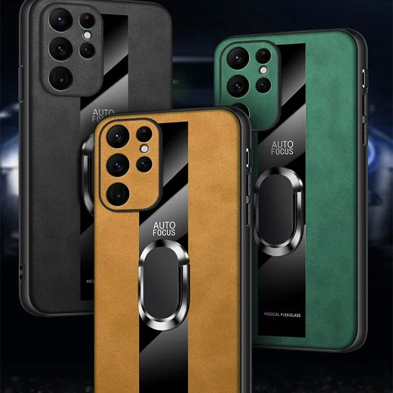 Magnetic Silicone Shell Bumper Case For Samsung
