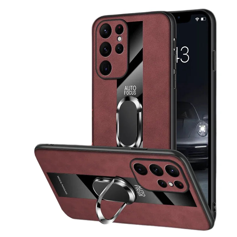 Magnetic Silicone Shell Bumper Case For Samsung