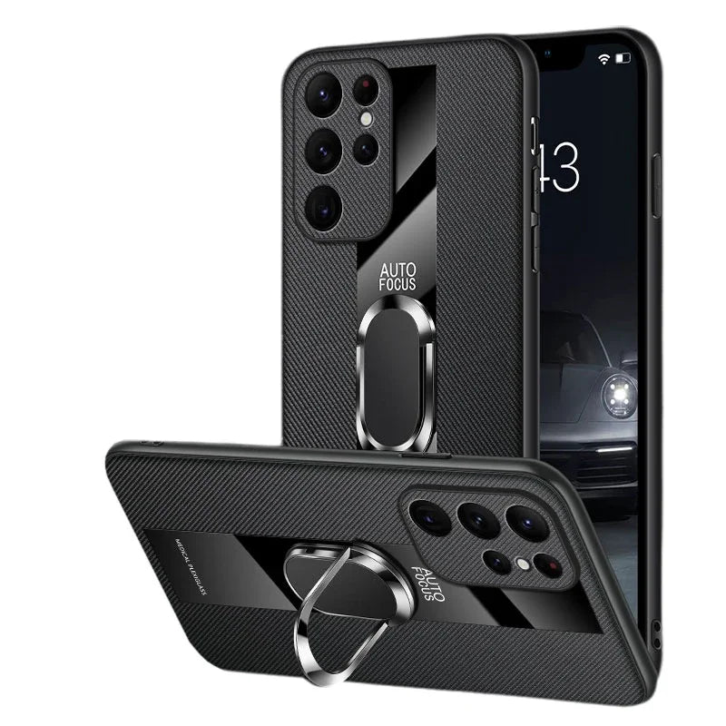 Magnetic Silicone Shell Bumper Case For Samsung