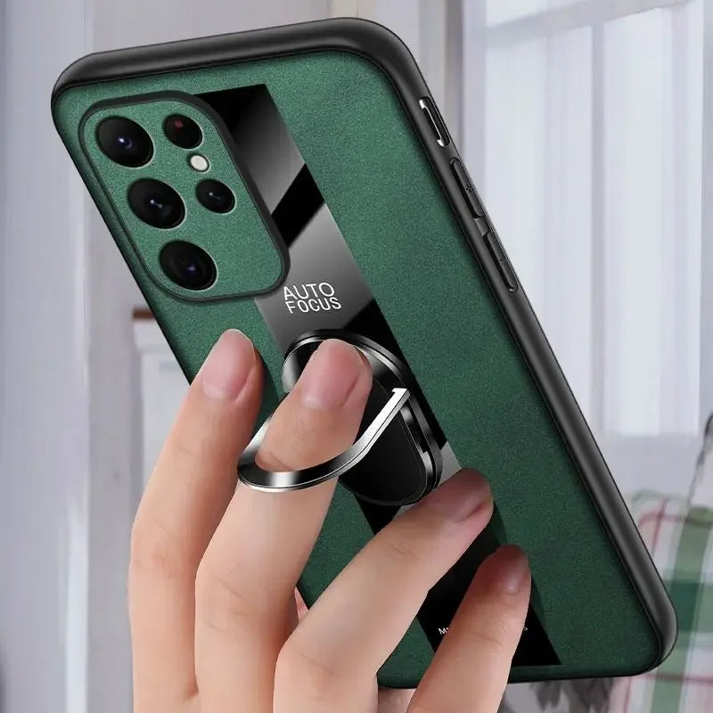 Magnetic Silicone Shell Bumper Case For Samsung