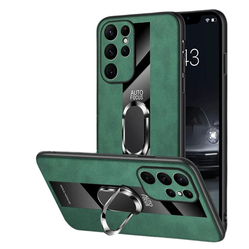 Magnetic Silicone Shell Bumper Case For Samsung