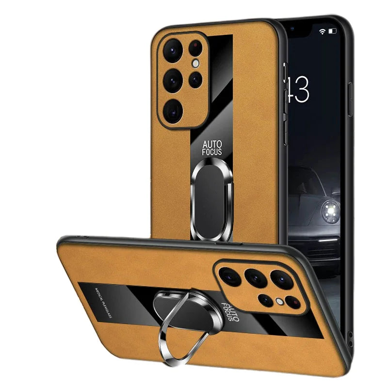 Magnetic Silicone Shell Bumper Case For Samsung