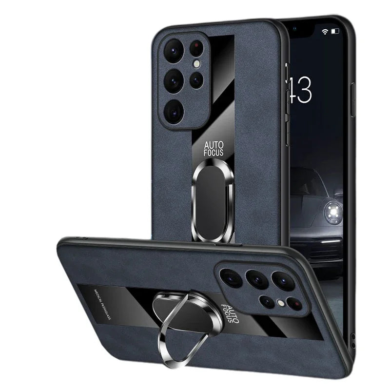 Magnetic Silicone Shell Bumper Case For Samsung