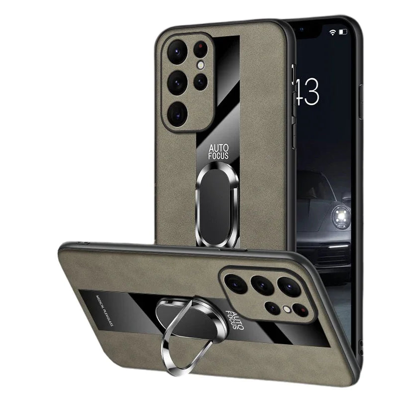 Magnetic Silicone Shell Bumper Case For Samsung