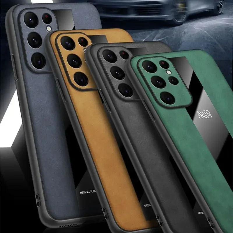 Magnetic Silicone Shell Bumper Case For Samsung