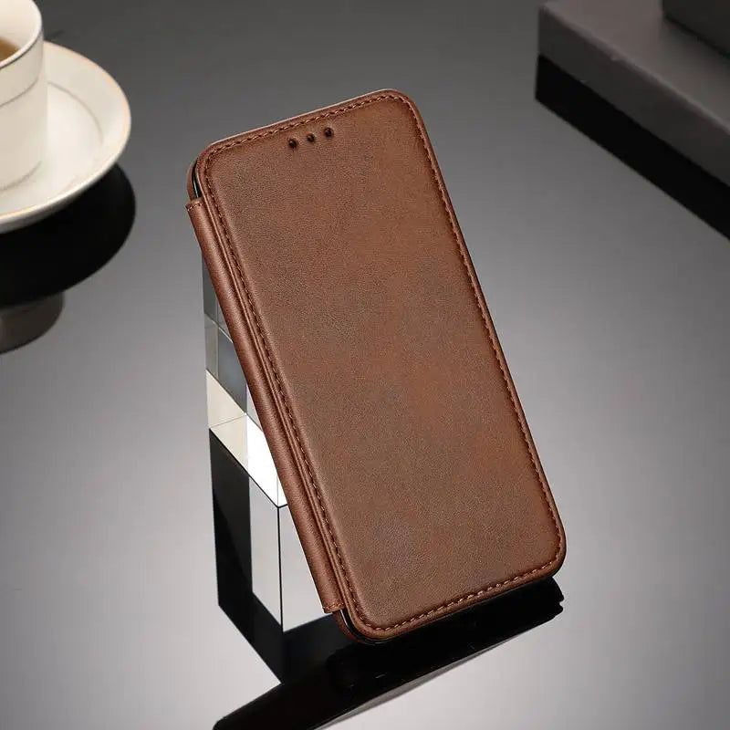 Magnetic Wallet  Card Holder Leather Flip  Case for iPhone