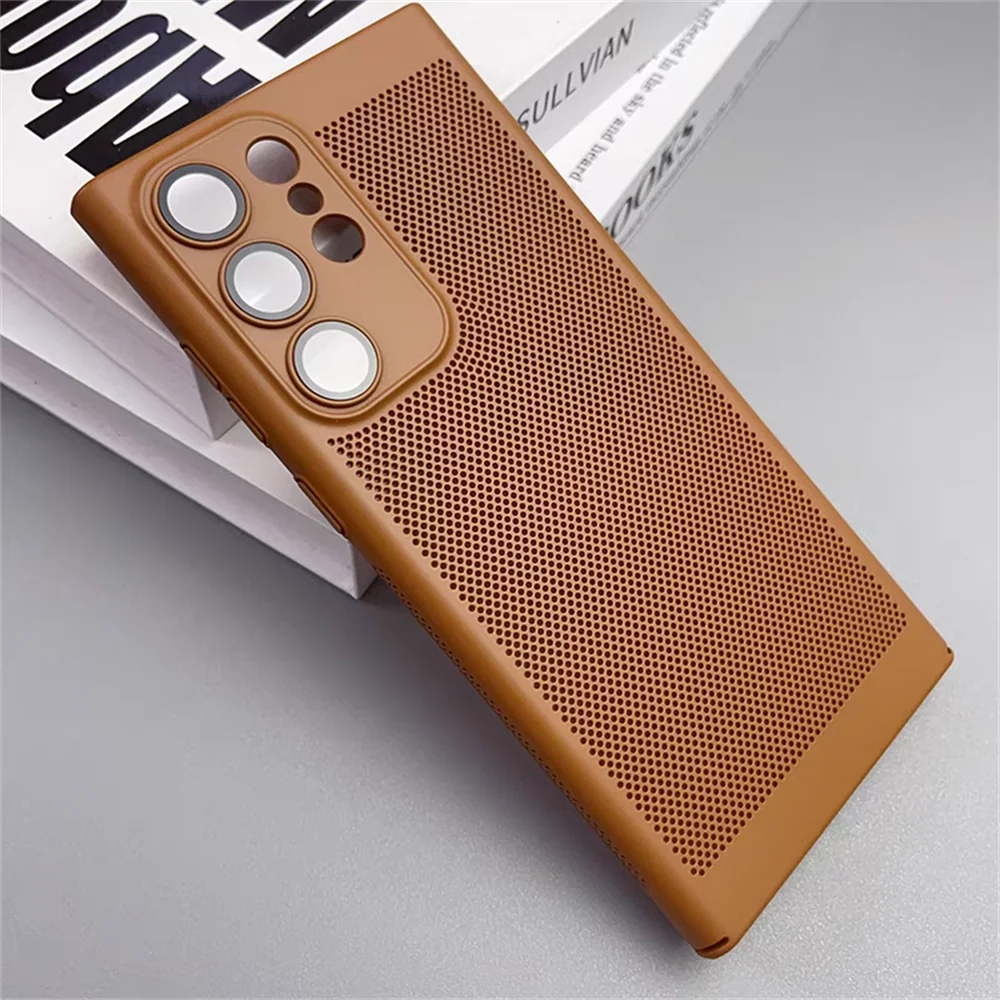 Mesh Heat Dissipation Breathable Shockproof Case For Samsung