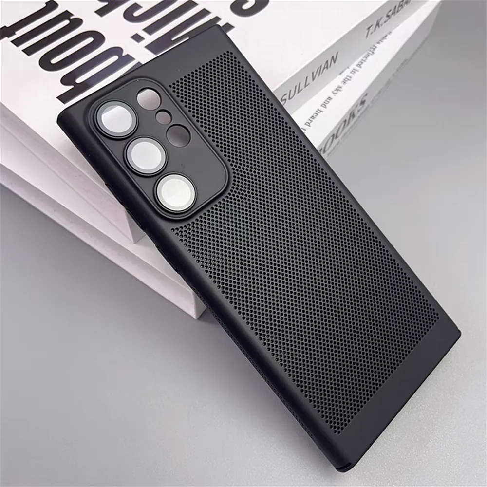 Mesh Heat Dissipation Breathable Shockproof Case For Samsung