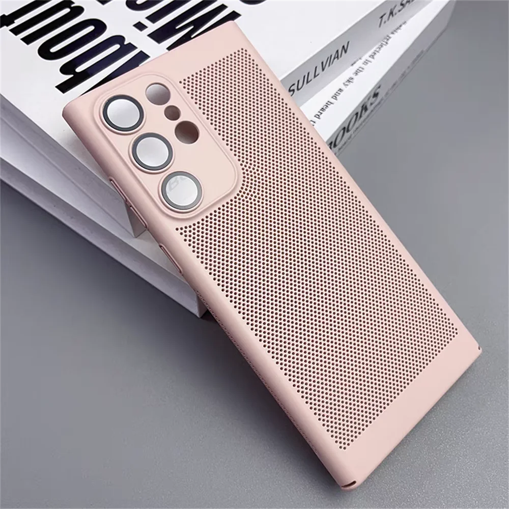 Mesh Heat Dissipation Breathable Shockproof Case For Samsung