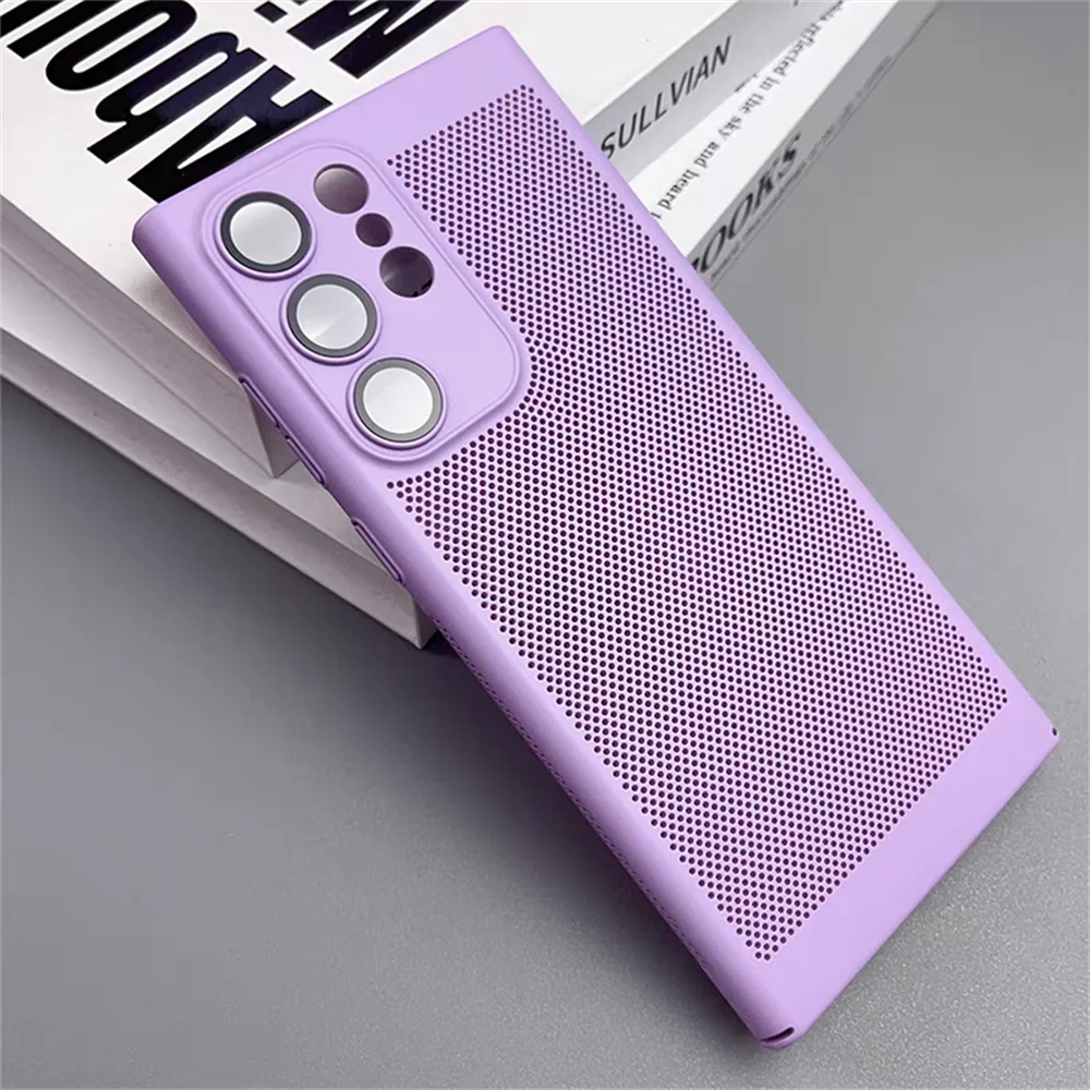 Mesh Heat Dissipation Breathable Shockproof Case For Samsung
