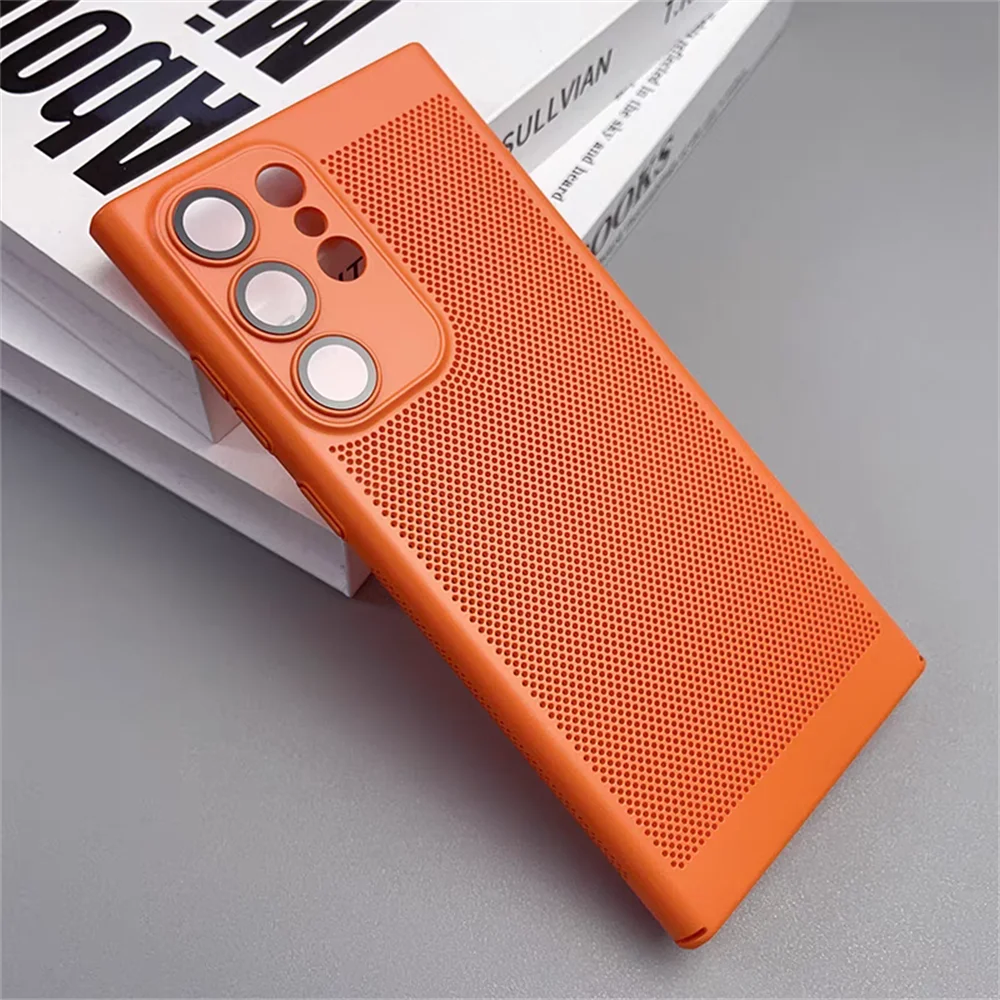 Mesh Heat Dissipation Breathable Shockproof Case For Samsung