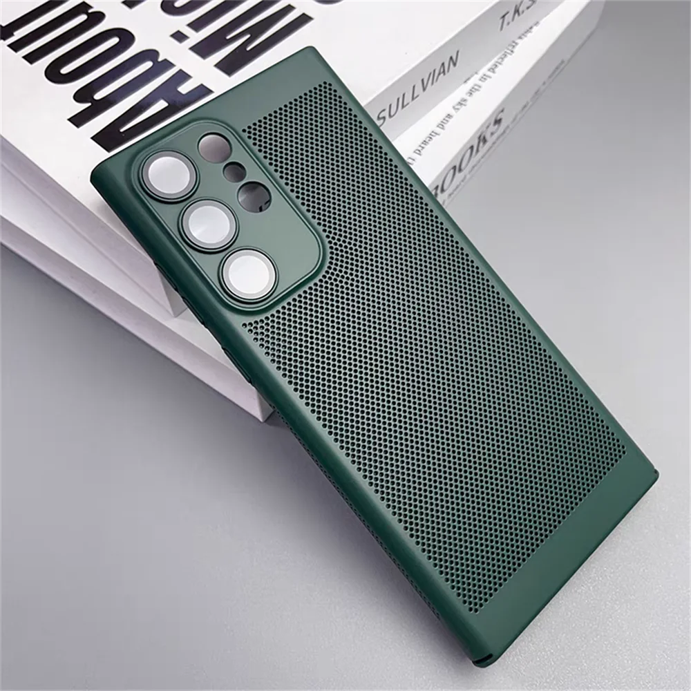 Mesh Heat Dissipation Breathable Shockproof Case For Samsung