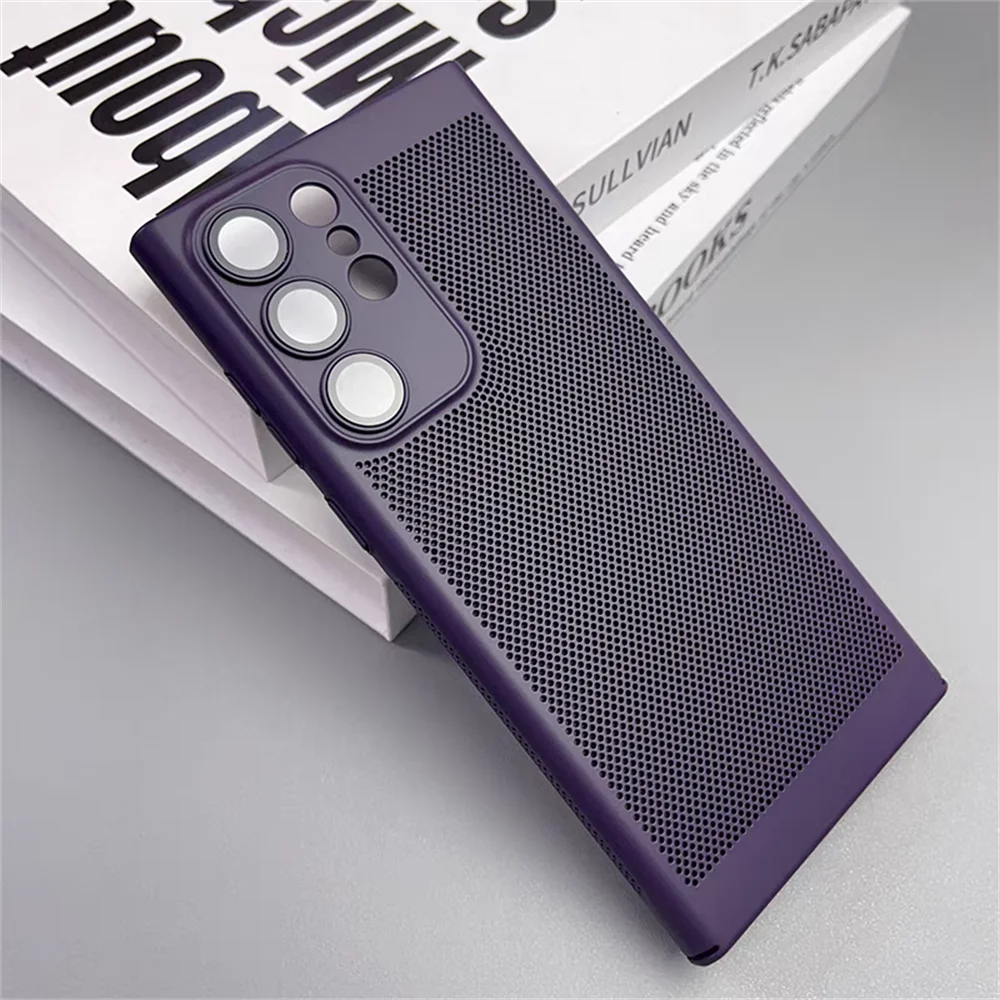 Mesh Heat Dissipation Breathable Shockproof Case For Samsung