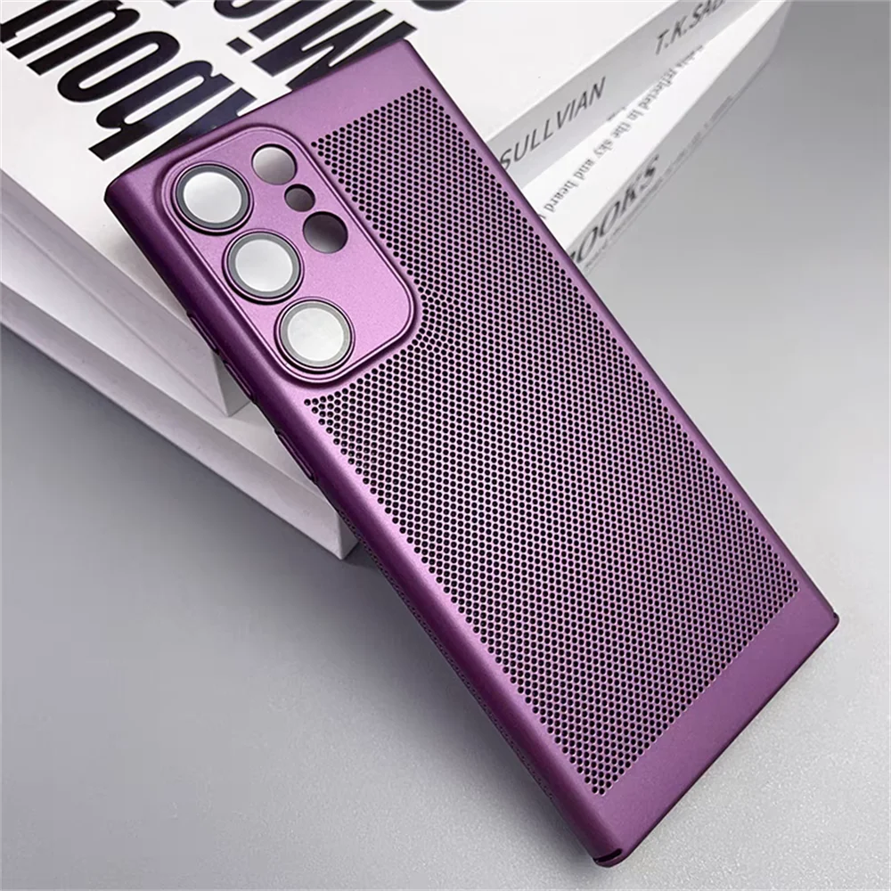 Mesh Heat Dissipation Breathable Shockproof Case For Samsung