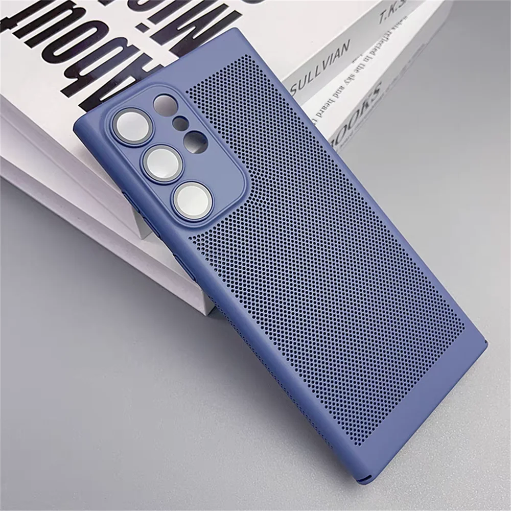 Mesh Heat Dissipation Breathable Shockproof Case For Samsung