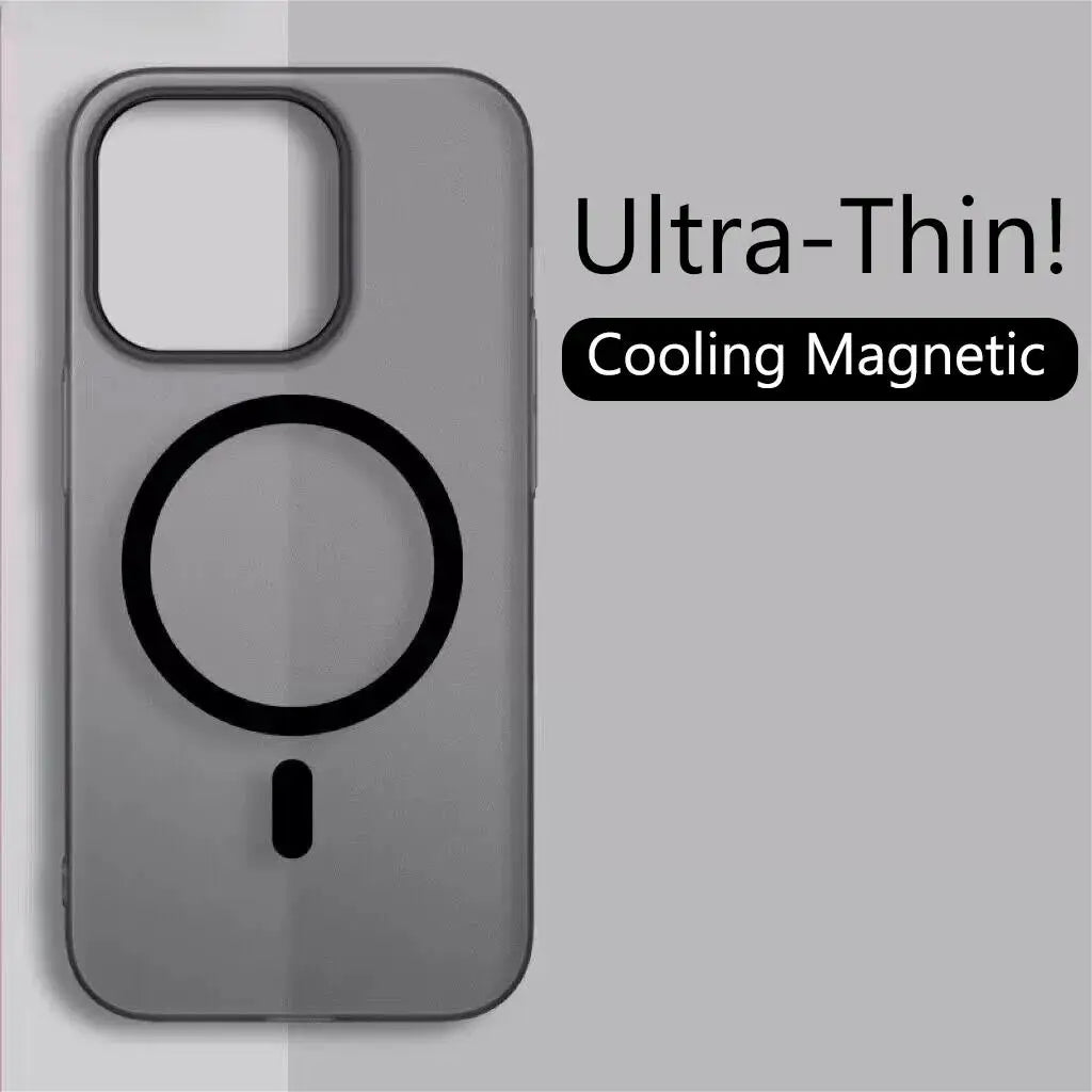 Ice Fog Magsafe Magnetic  Ultra-Thin  Hard Case For iPhone