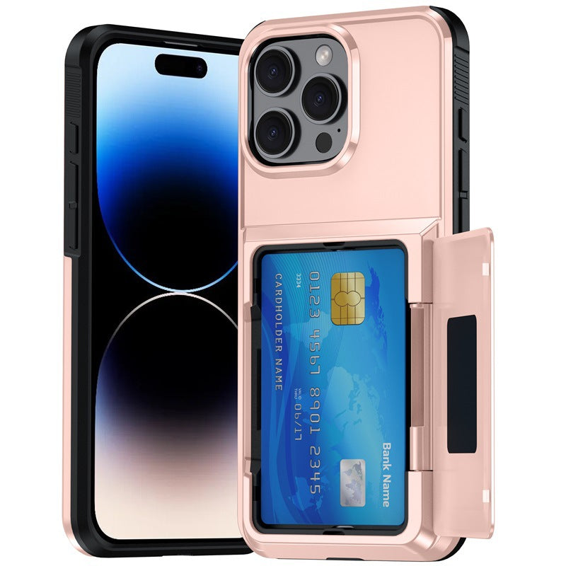 2 in 1 Flip Stand Wallet Case for iPhone