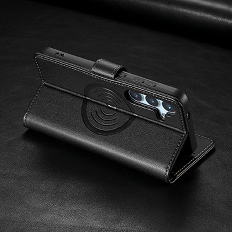 MagSafe wireless charging leather case for Samsung