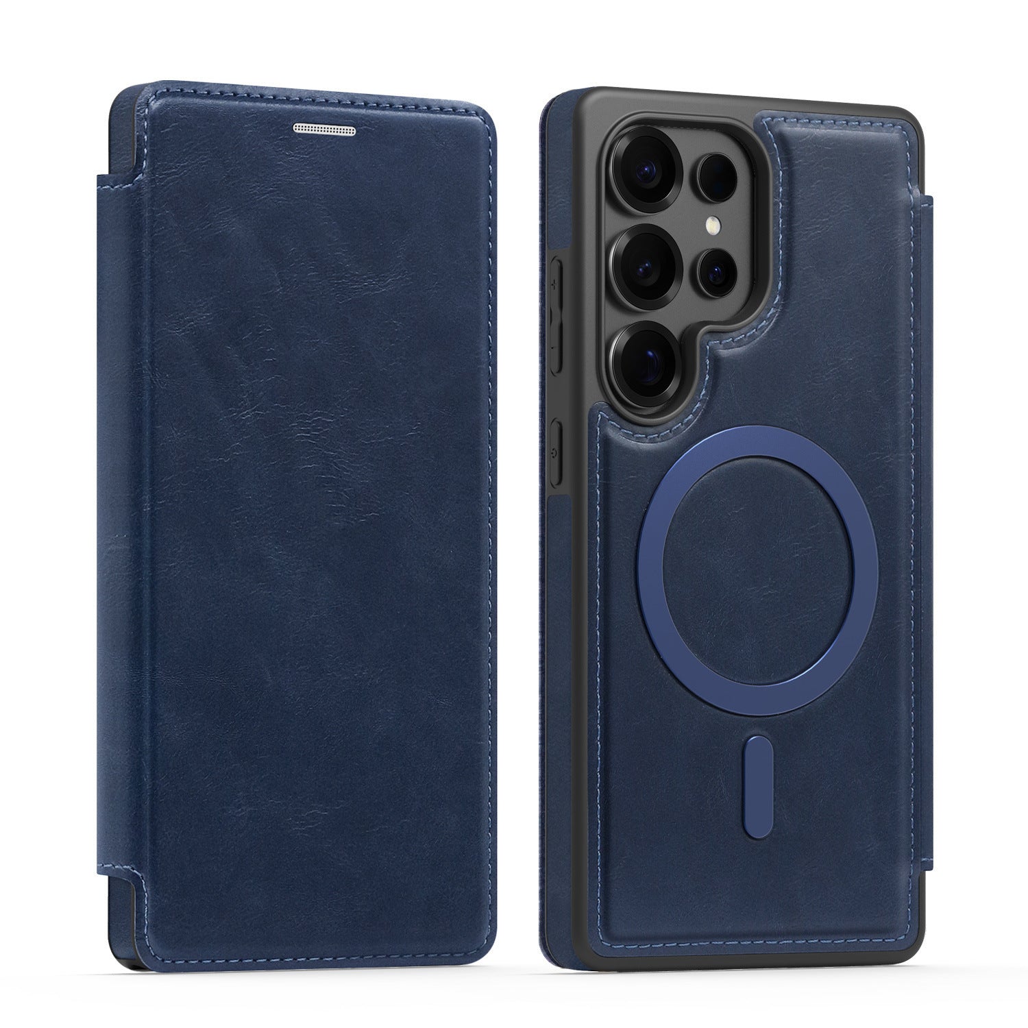 Magsafe Magnetic Flip Wallet Case for Samsung