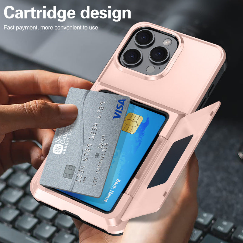 2 in 1 Flip Stand Wallet Case for iPhone