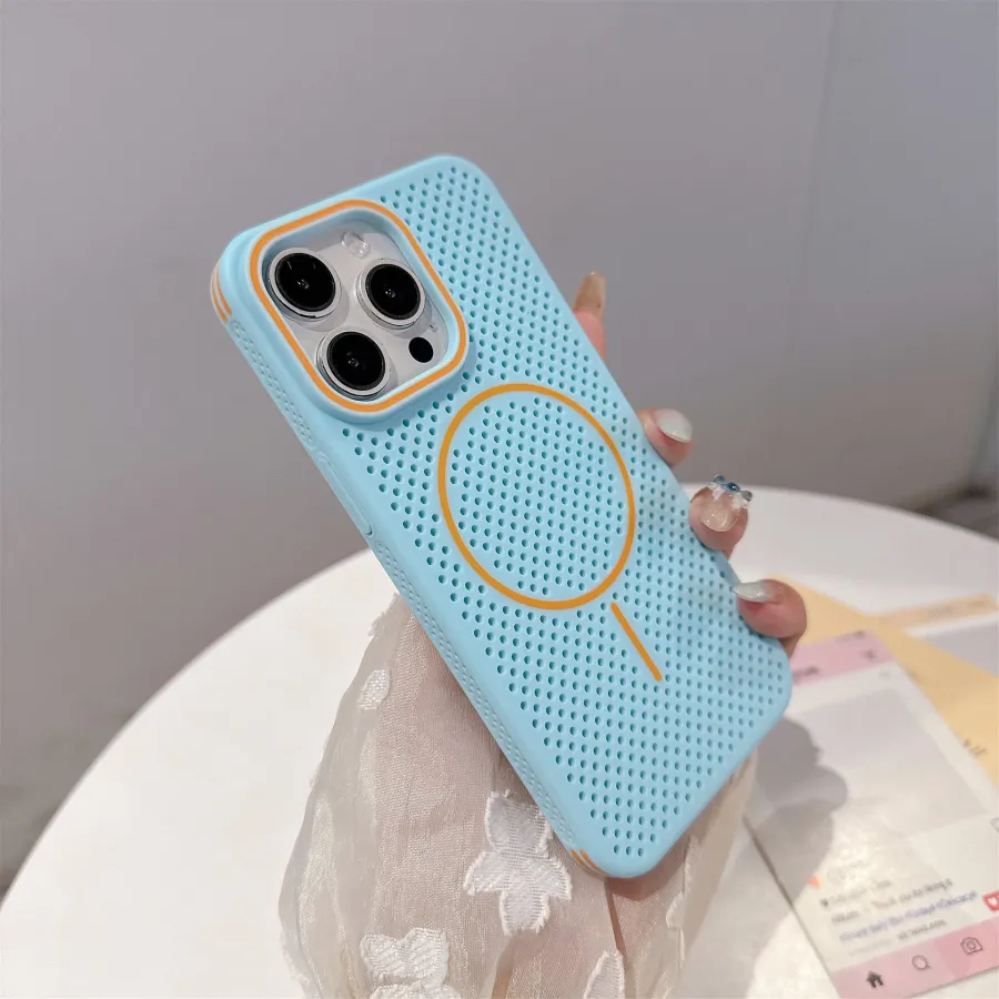 Heat dissipation breathable ultra-thin case for iPhone