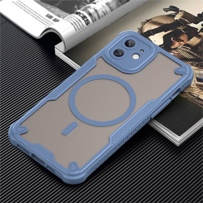 Translucent Magsafe Wireless Charging Case For iPhone